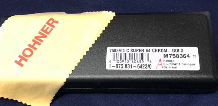 HOHNER・SUPER 64・クロマチックハーモニカ