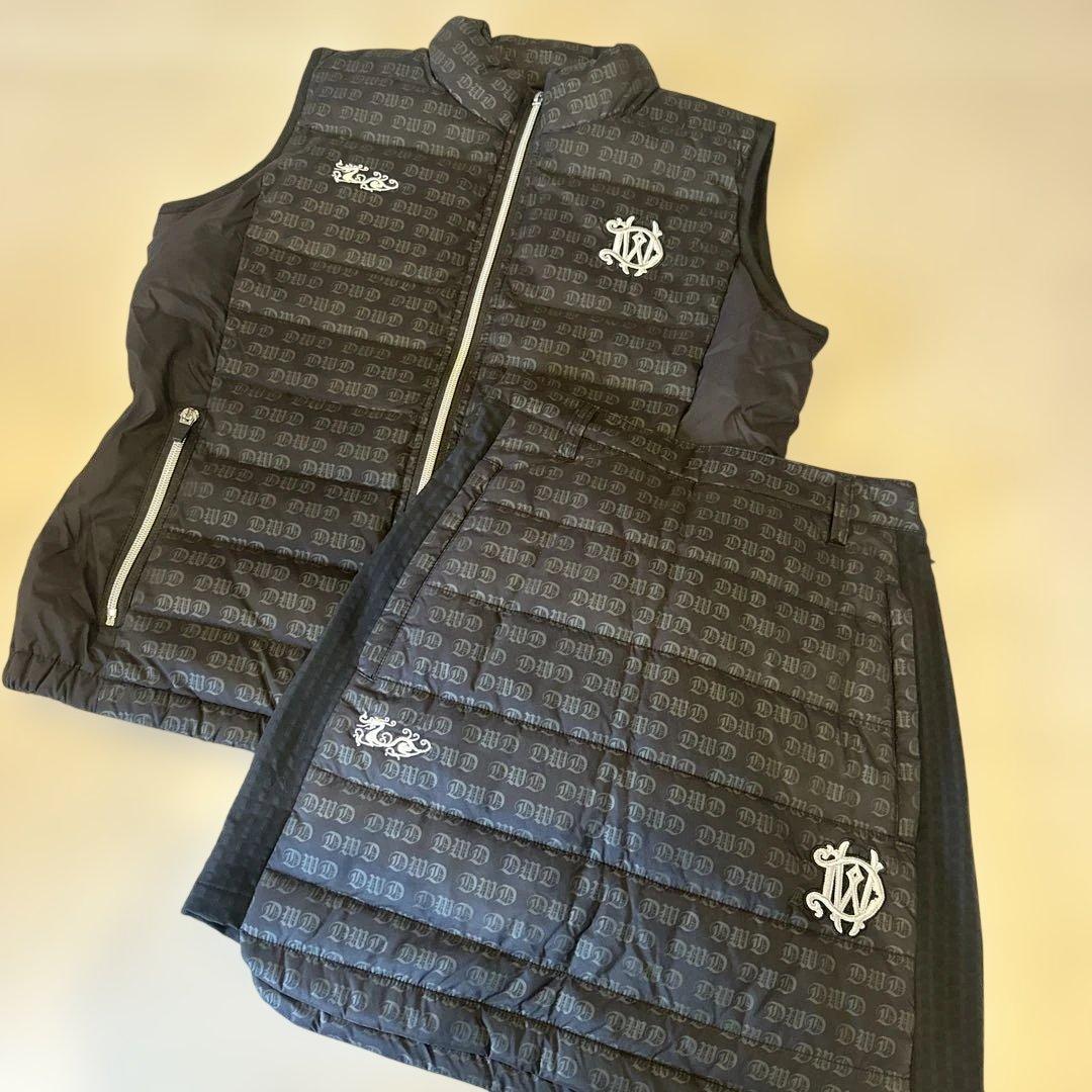ダンスウィズドラゴン　ベスト セットアップ ブラック