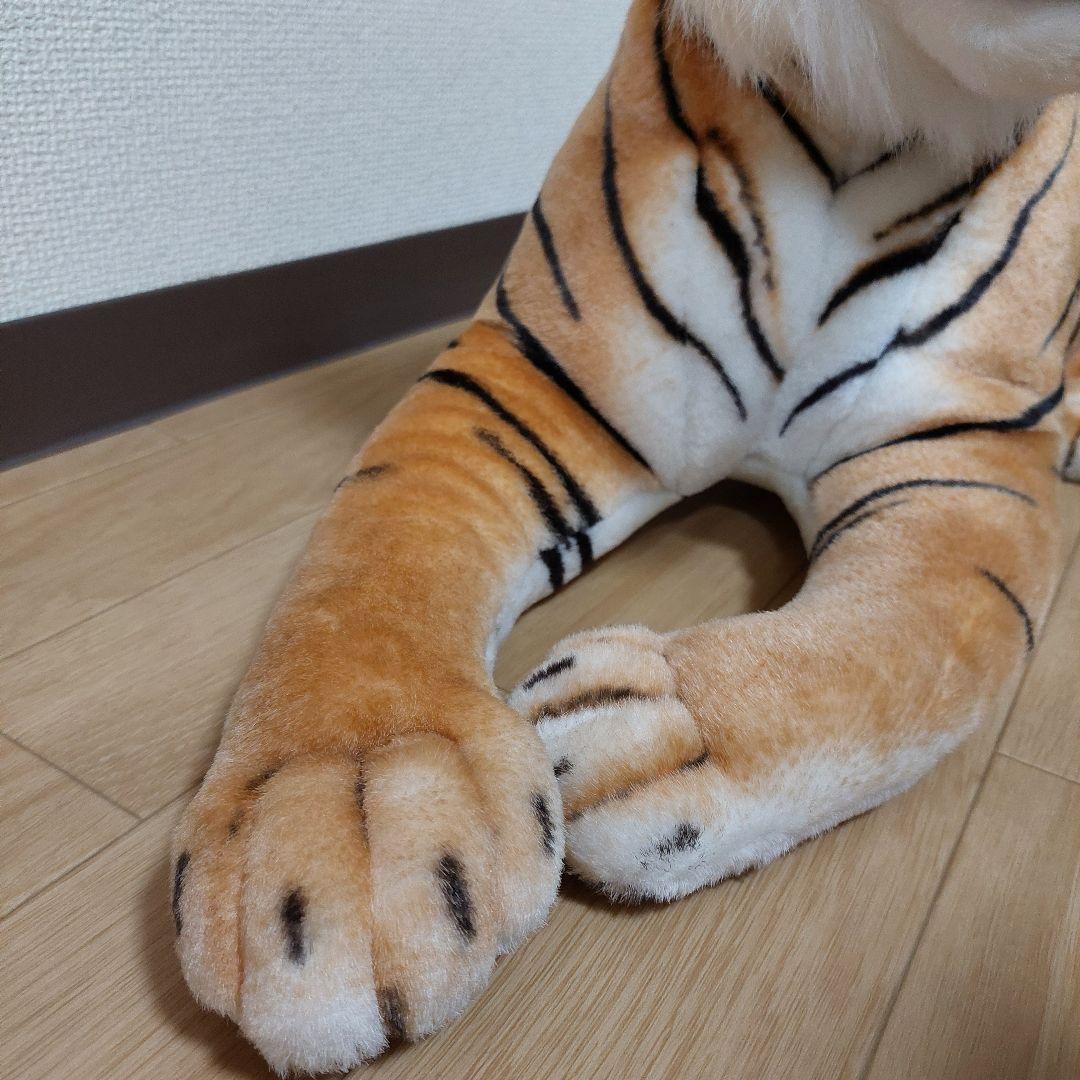 ✨レア✨大きいトラ ぬいぐるみ 富士サファリパーク　ブラウンタイガー　リアル