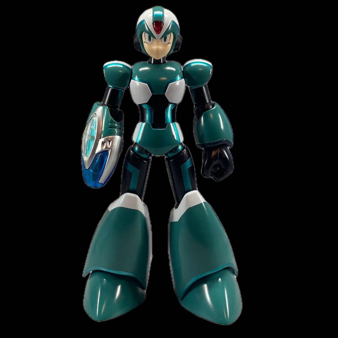 ロックマンx コトブキヤ　dive アーマー風全塗装　フィギュア　megaman