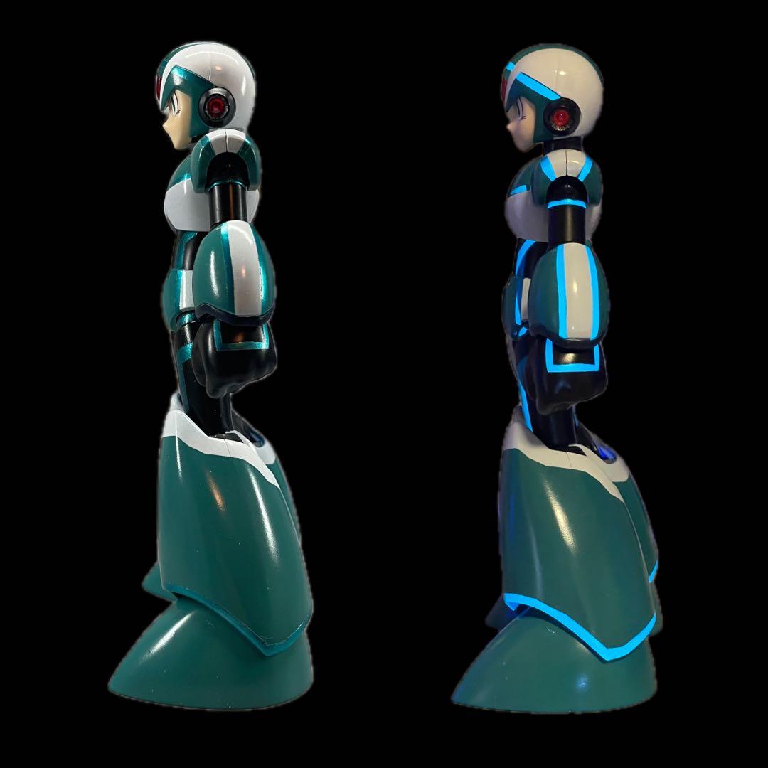 ロックマンx コトブキヤ　dive アーマー風全塗装　フィギュア　megaman