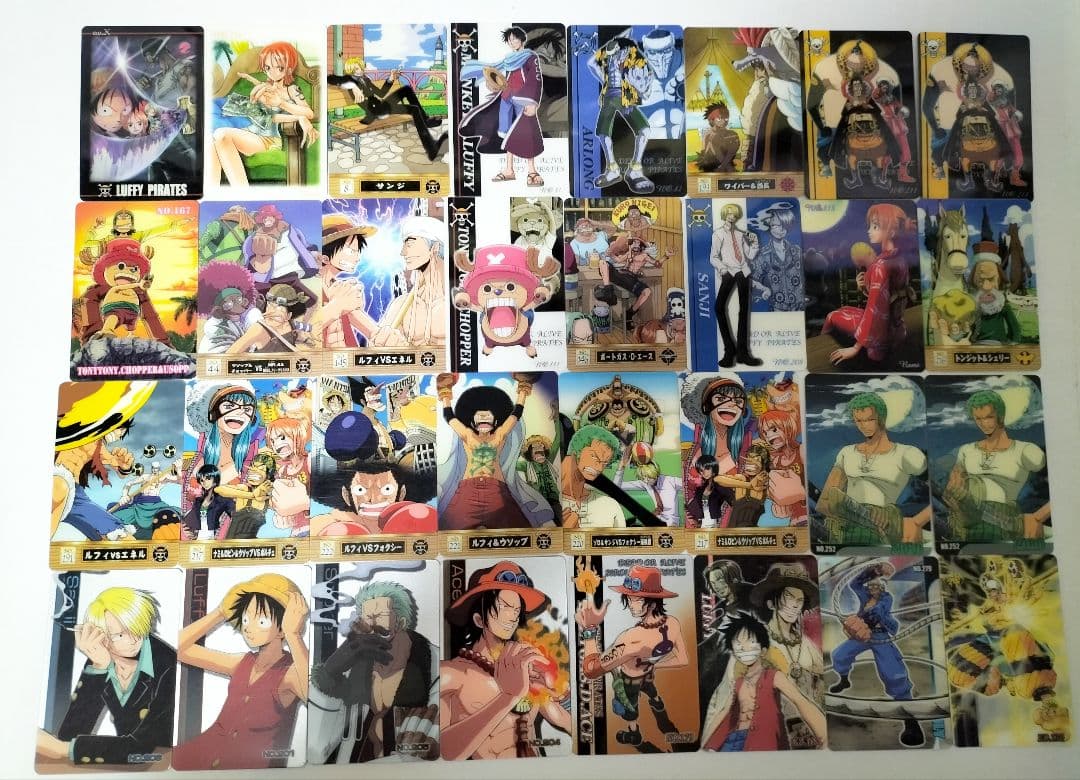 ワンピース　新海賊王グミ　カード　セット