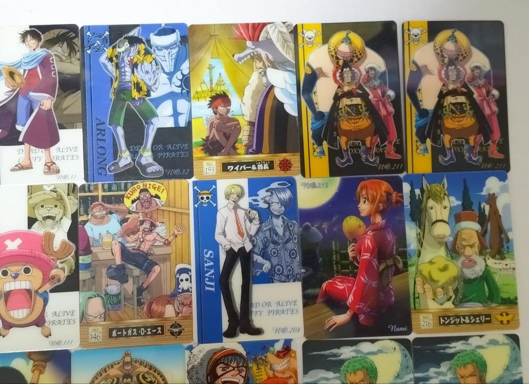 ワンピース　新海賊王グミ　カード　セット