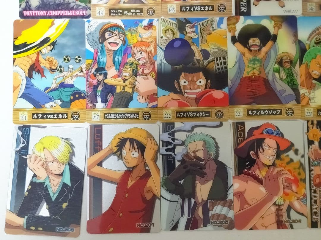 ワンピース　新海賊王グミ　カード　セット