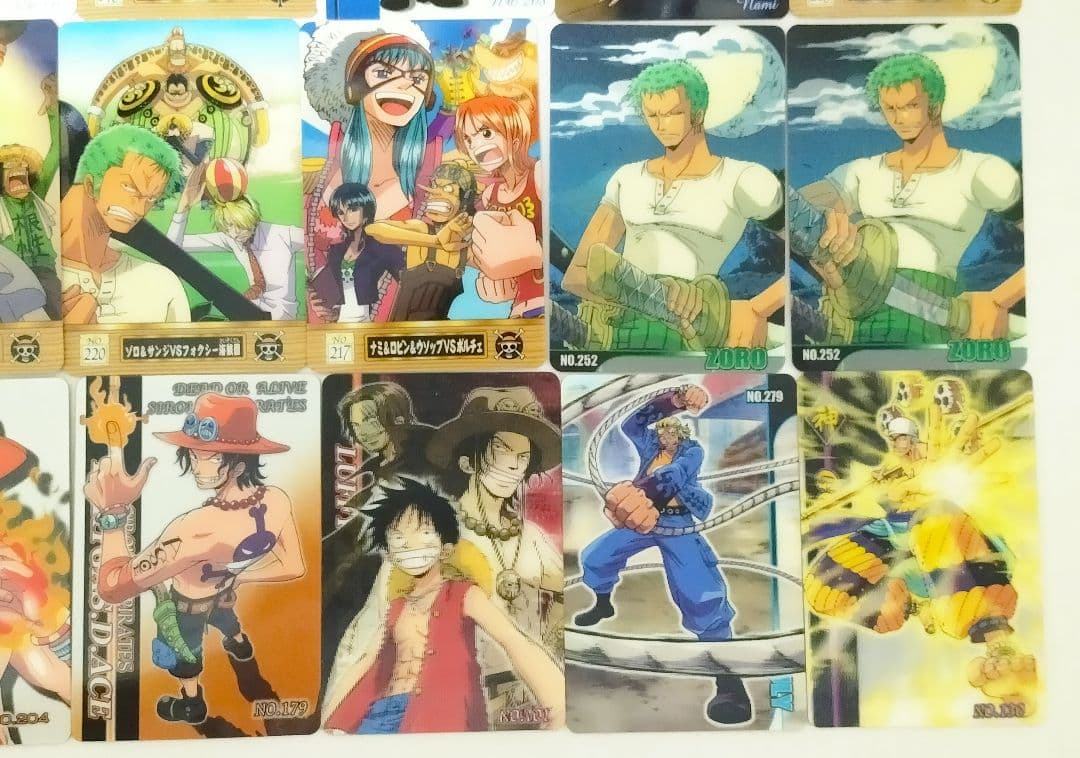 ワンピース　新海賊王グミ　カード　セット