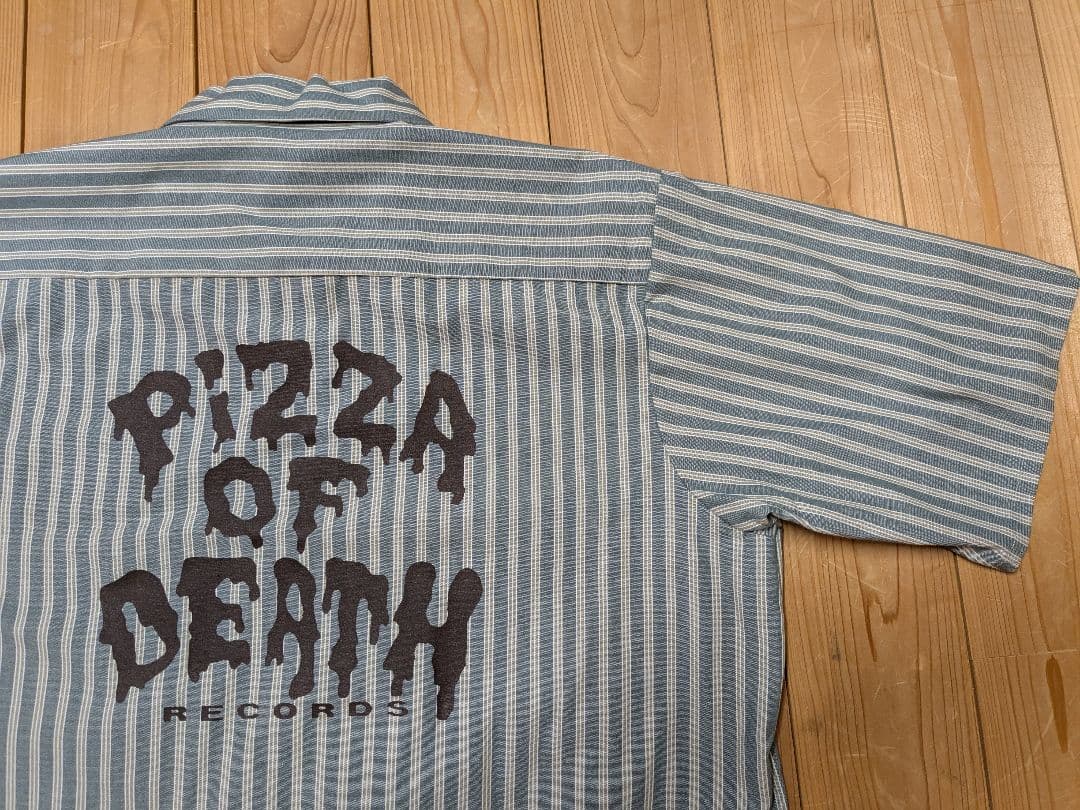 ス*ー様 ピザオブデス ワークシャツ ハイスタ Hi-STANDARD サバシス