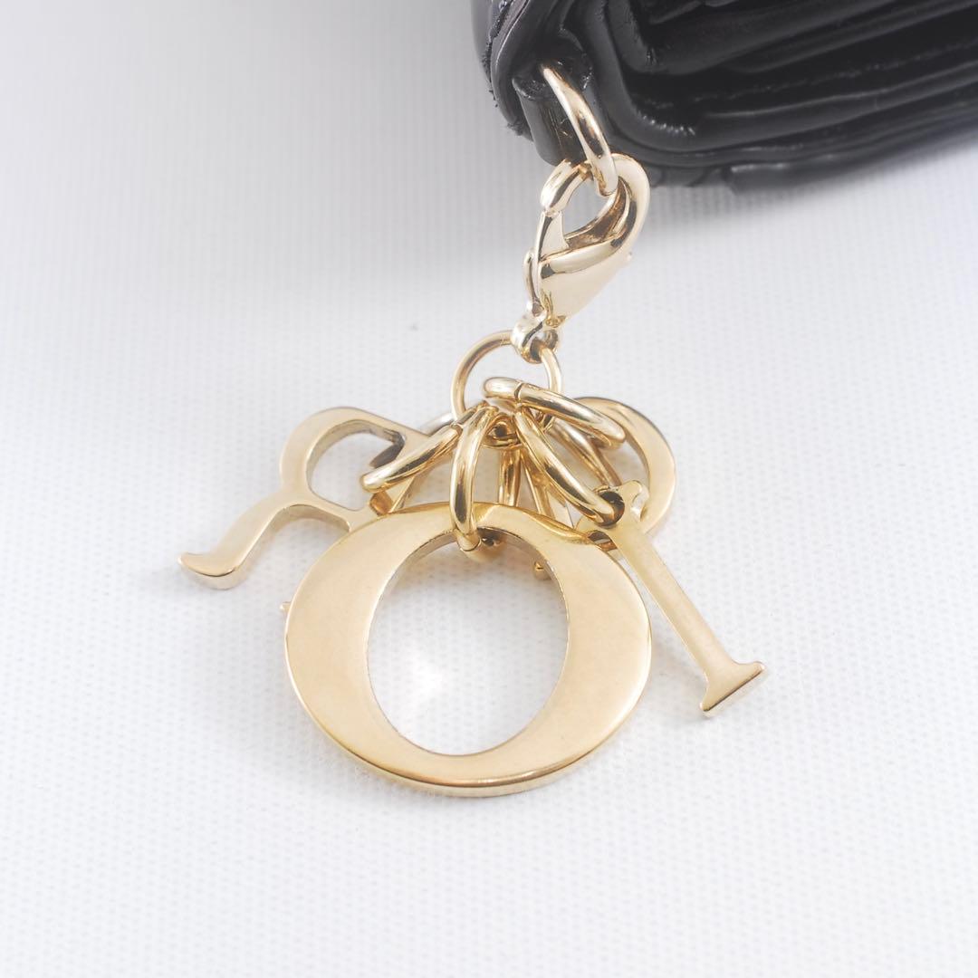 DIOR＊レディ ディオール＊エナメル＊ロータスウォレット＊カナージュ＊財布