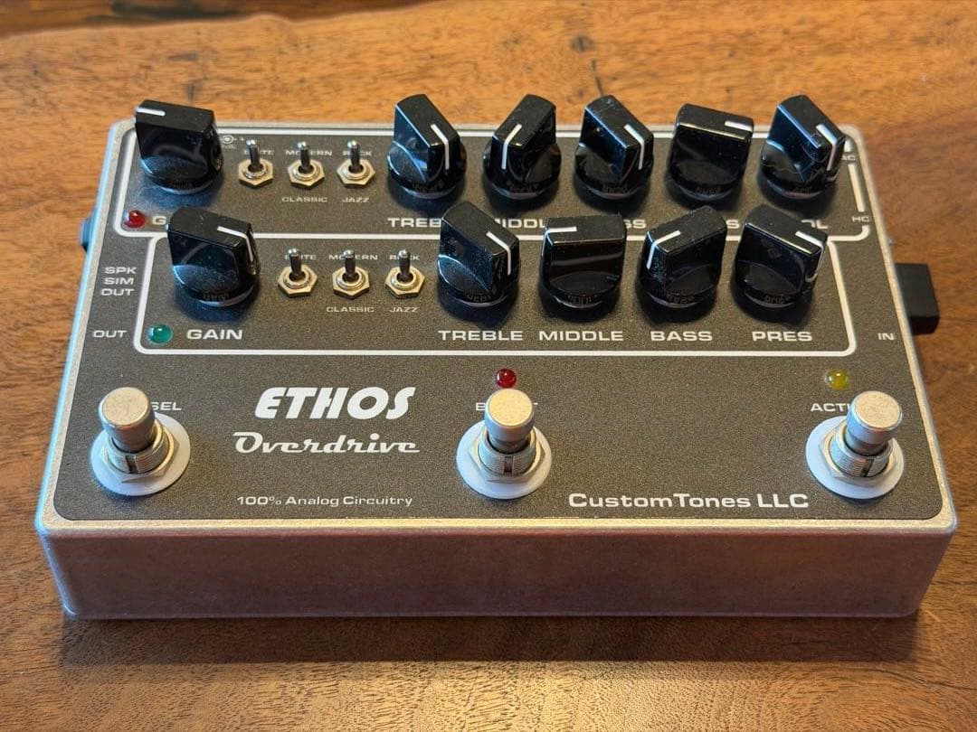 ETHOS Overdrive ギターエフェクター