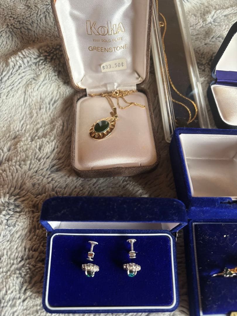 ジュエリーセット（ネックレス・リング・イヤリング）　終活整理　宝石