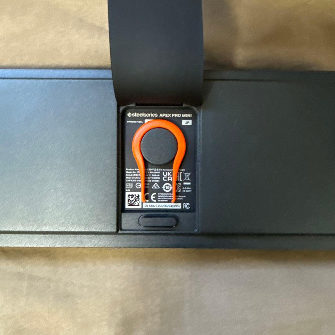 SteelSeries Apex Pro Mini キーボード 不具合なし