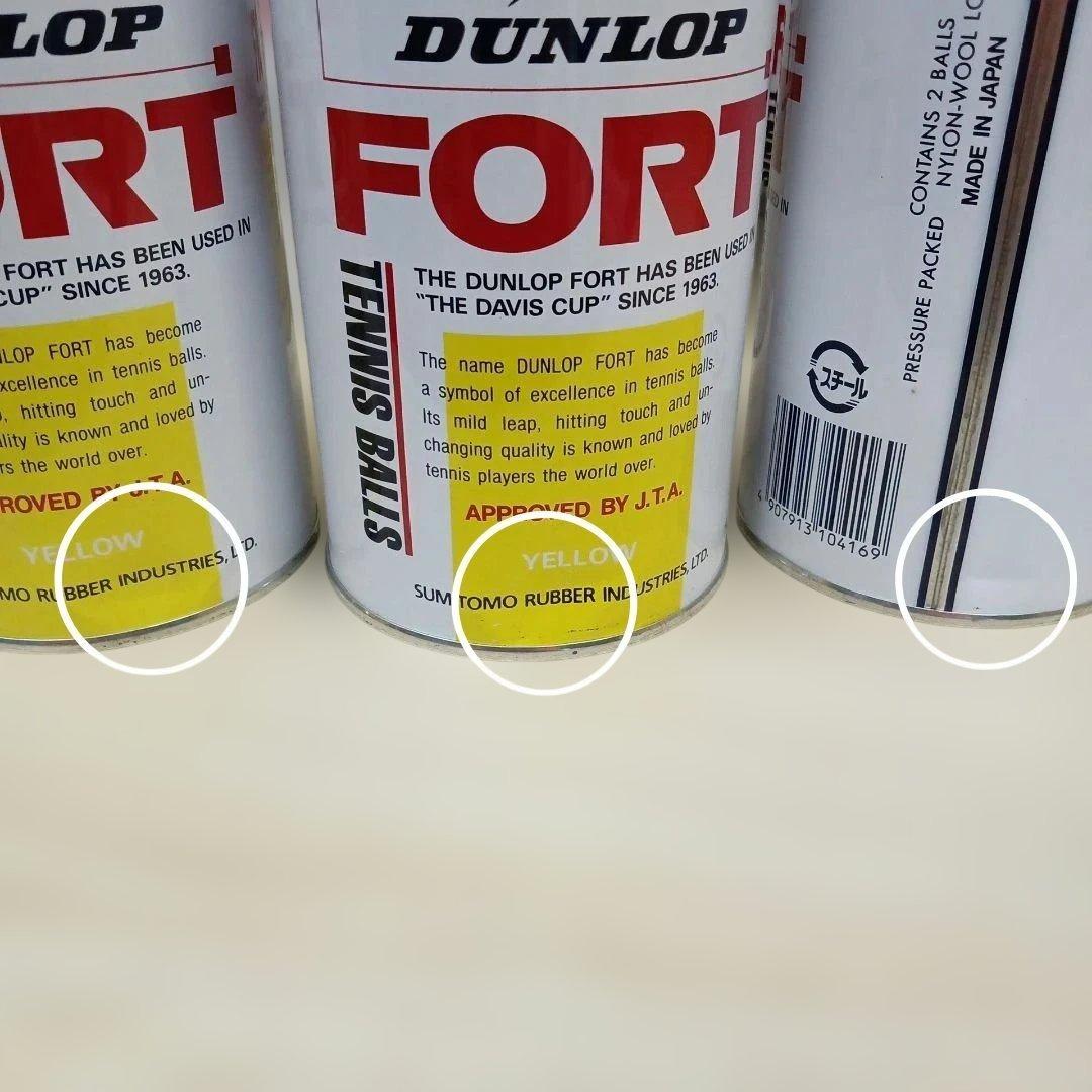 DUNLOP/ダンロップ テニスボール FORT 2球入×24缶