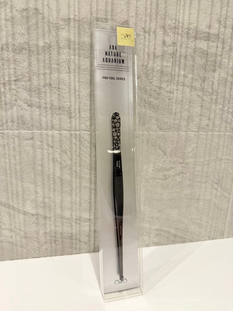 【希少廃盤品】ADA20周年記念 プロピンセットグリップSブラック【新品未開封】