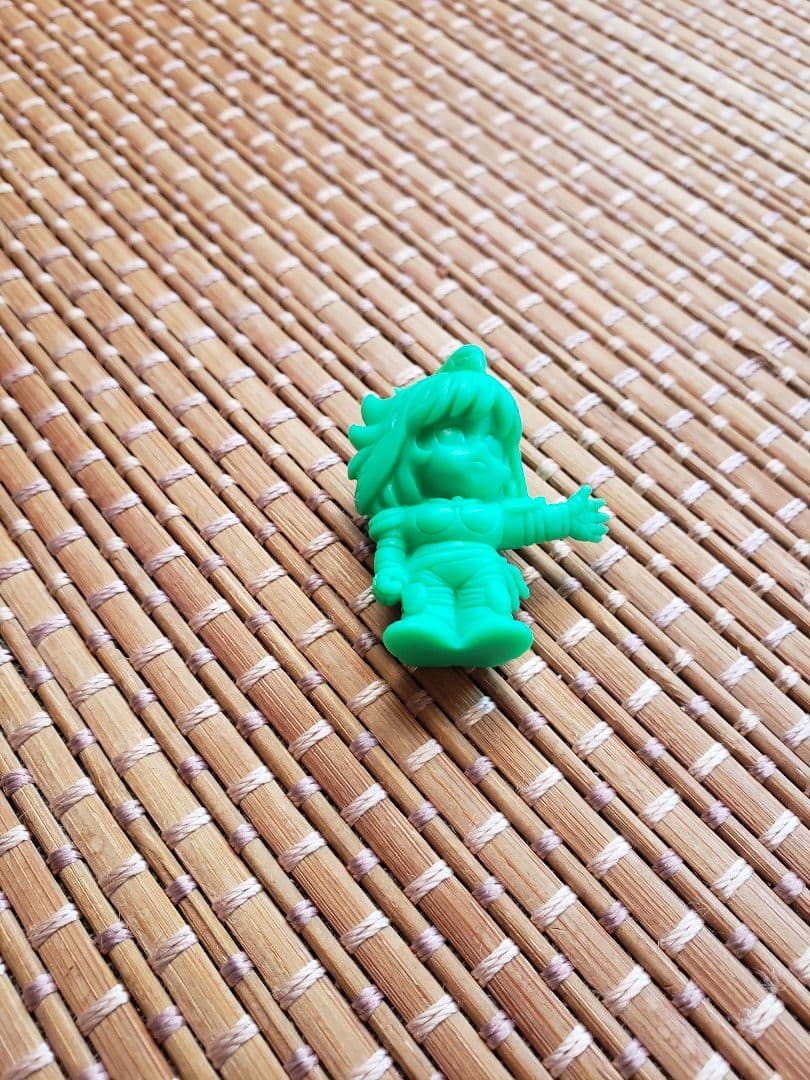 聖闘士星矢消しゴム　SDセイントパラダイス　マリン　魔鈴　緑　キン消し