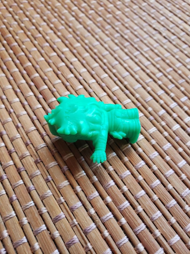 聖闘士星矢消しゴム　SDセイントパラダイス　マリン　魔鈴　緑　キン消し