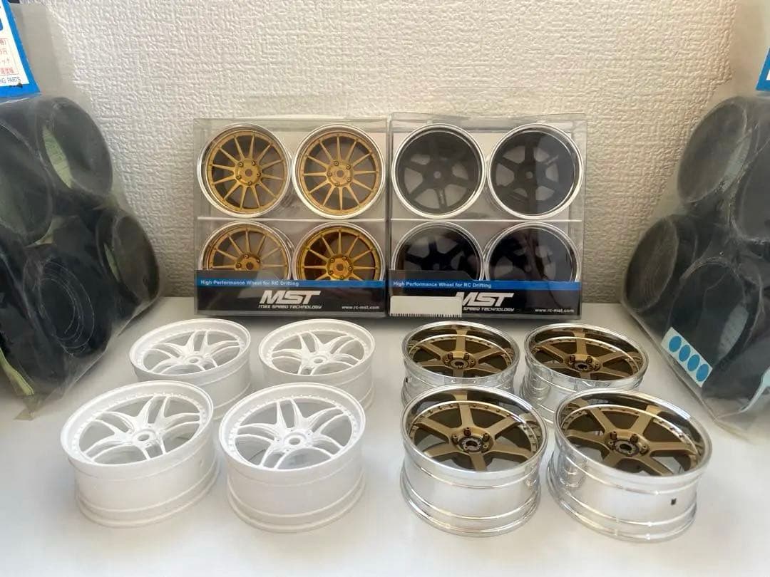 MST ホイール　ドリフトタイヤ　セット　TN ラジコン　タイヤ