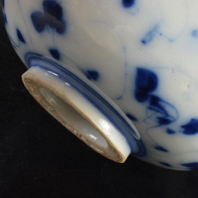 伊万里焼　古伊万里　染付　花文　煎茶碗　9点まとめて　C　6835