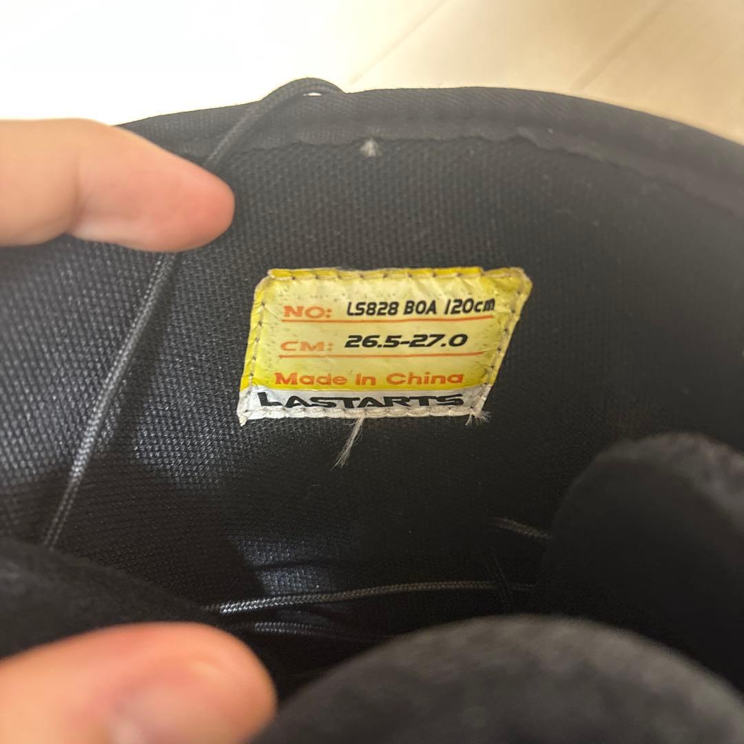 スノーボードブーツ ブラック ダイヤル式