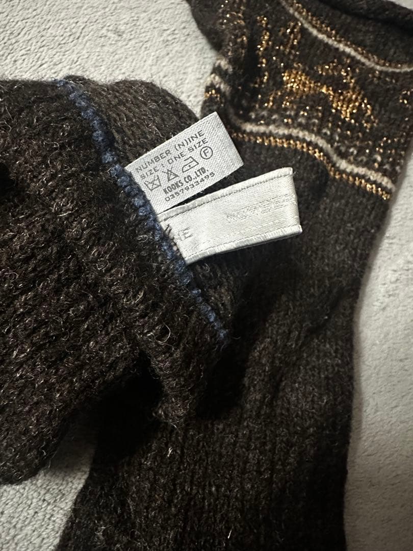 ナンバーナイン　NOWHERE MAN期　グローブ