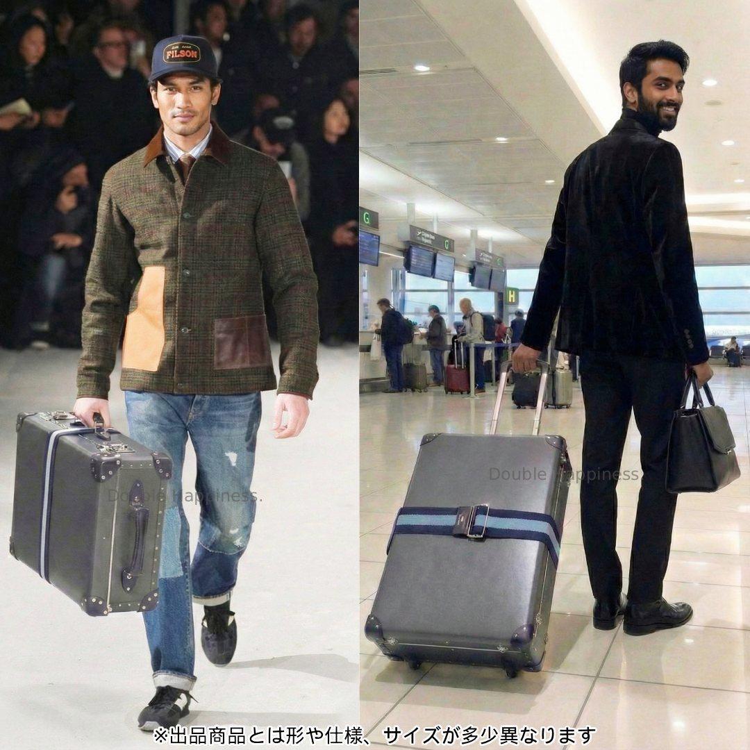 希少★極美品SHIPS×グローブトロッター26インチ２輪トロリースーツケース中古