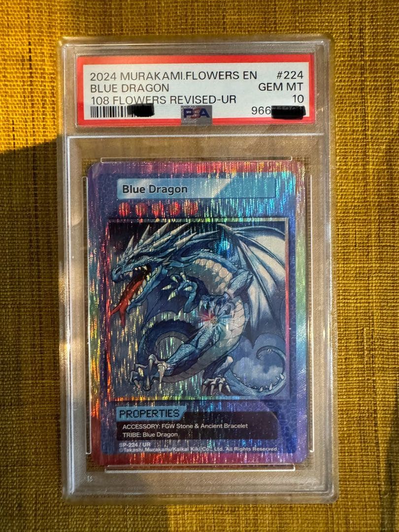 新品【SPA10】ムラカミフラワーズ　ブルードラゴン英語版