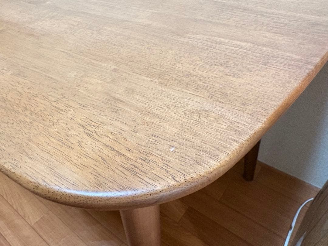 ニトリ ダイニングテーブル ナッツ ブラウン