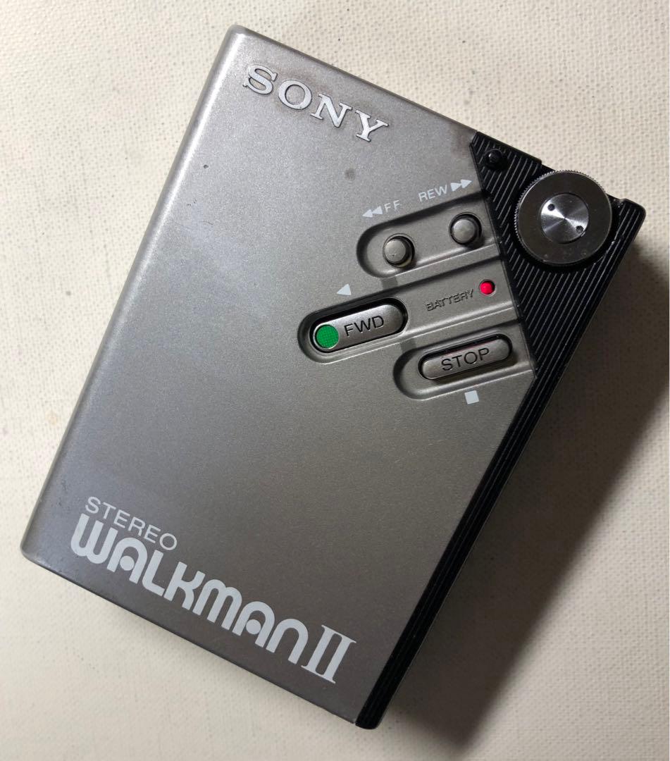 色落ちもソフト良音！WM-II (WM-2)SONYカセットウォークマンＸ