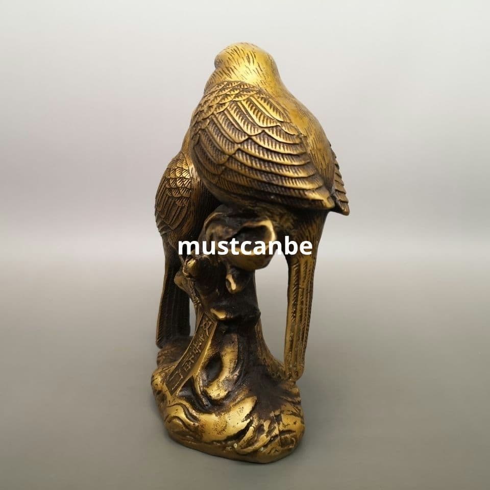 銅 双喜臨門 客間 茶室 書斎 装飾品 工芸品 置物