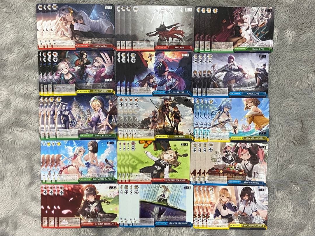 ヴァイス　NIKKE RR以下　セミ　4コン(TDラピ付き、購入特典パック付き)