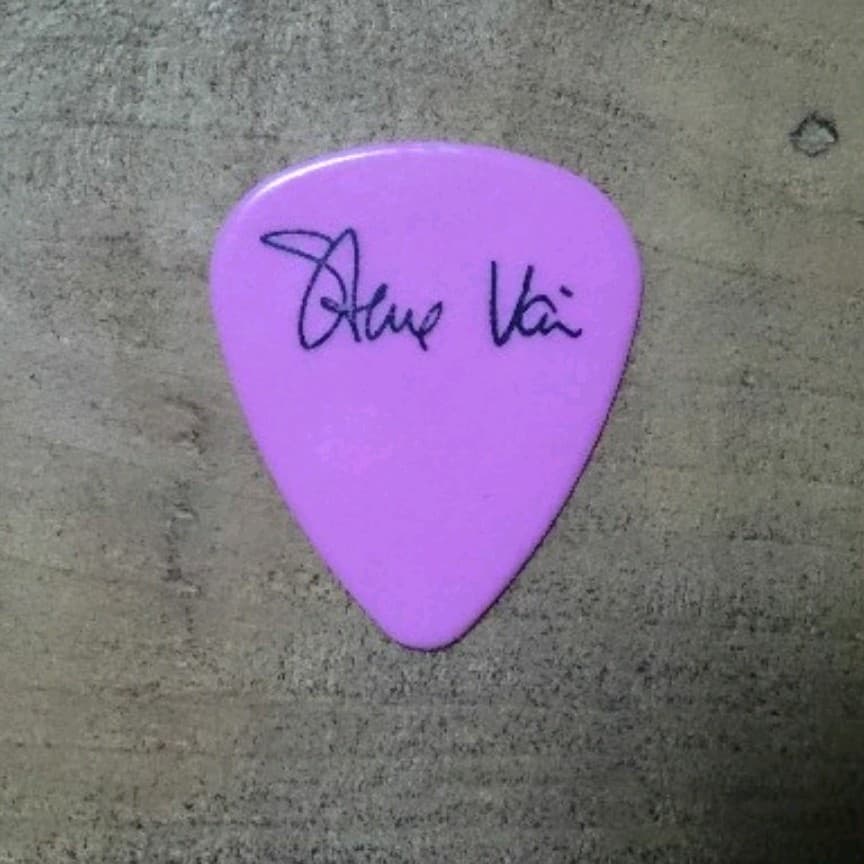 Steve Vai '1988 Skyscraper TOURピック