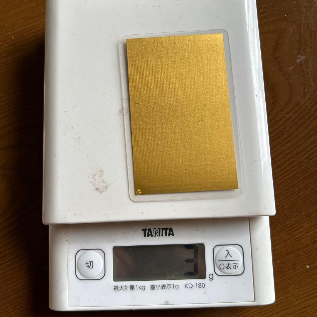 田中貴金属　純金1g
