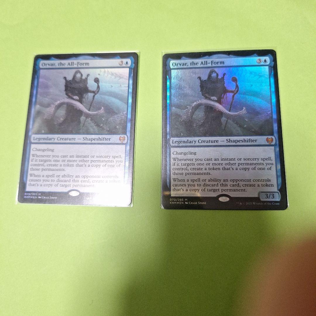 MTG 万物の姿、オルヴァール　foil ２枚セット