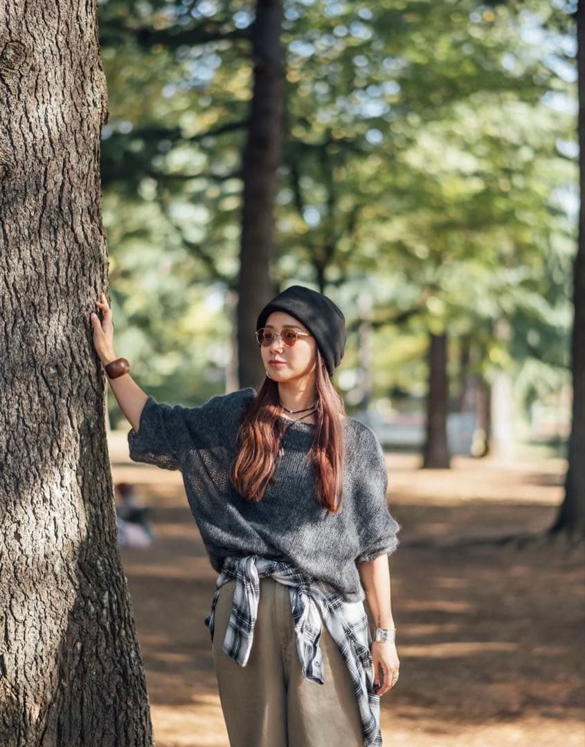 新品未使用　marihoja Fleece Sailor Cap ブラック