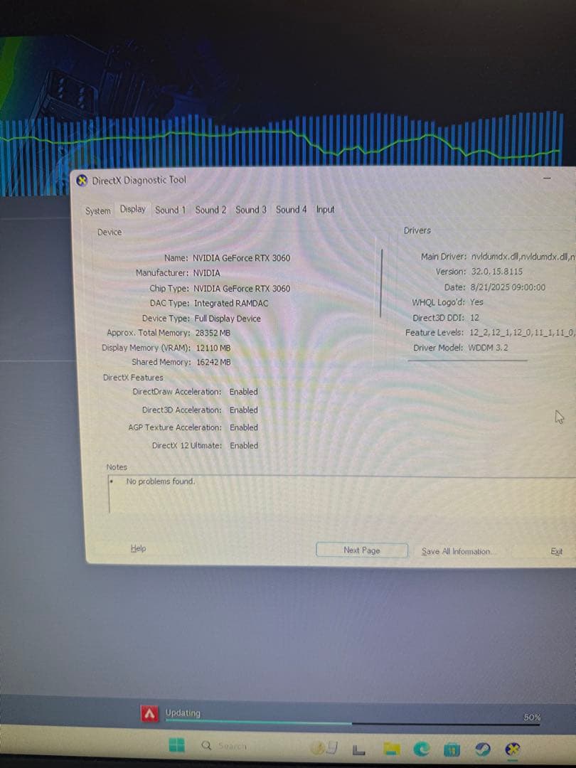 MSI GeForce RTX 3060 Ventus 2xグラフィックボード