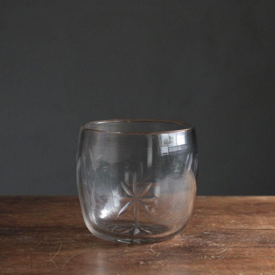 ガラス 容器 花器 古道具 アンティーク レトロ