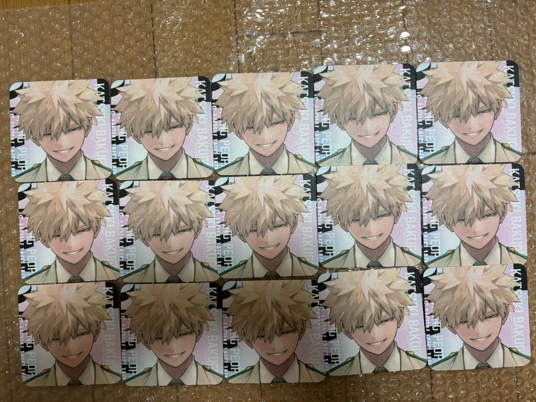 ジャンプGIGA ヒロアカ コースター 爆豪勝己　コースター　15枚