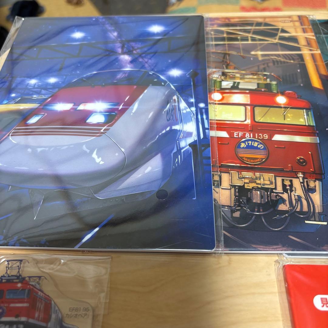 トレインスタンプラリー　ワイド・ミニ周遊・30駅達成・EF81-95アクスタ