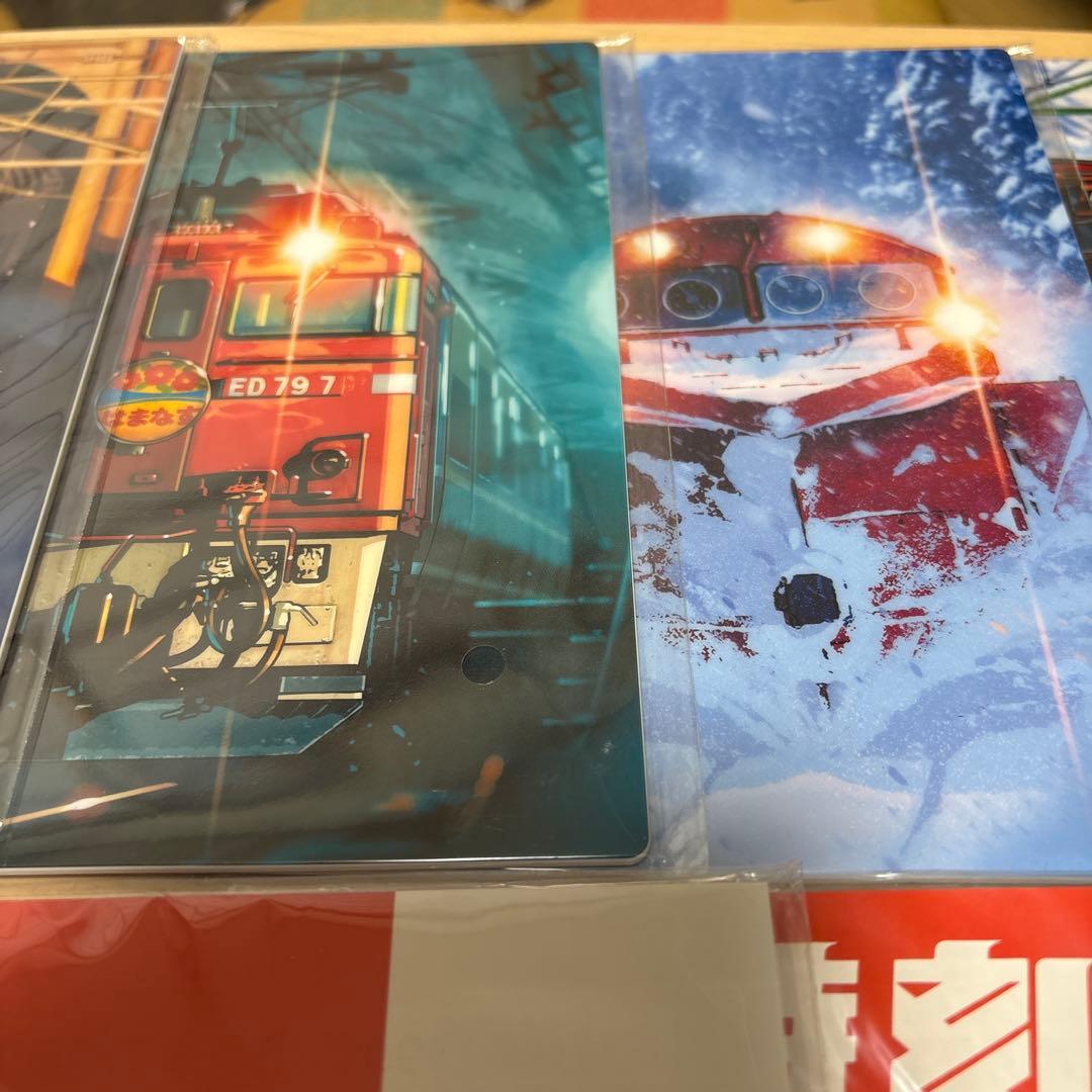 トレインスタンプラリー　ワイド・ミニ周遊・30駅達成・EF81-95アクスタ