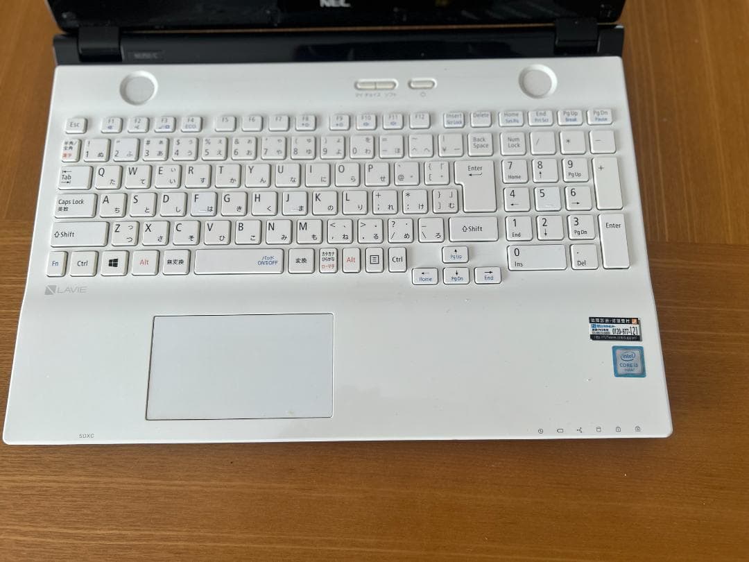 NECノートPC i3×16GB×HDD500GB Office&Win11搭載