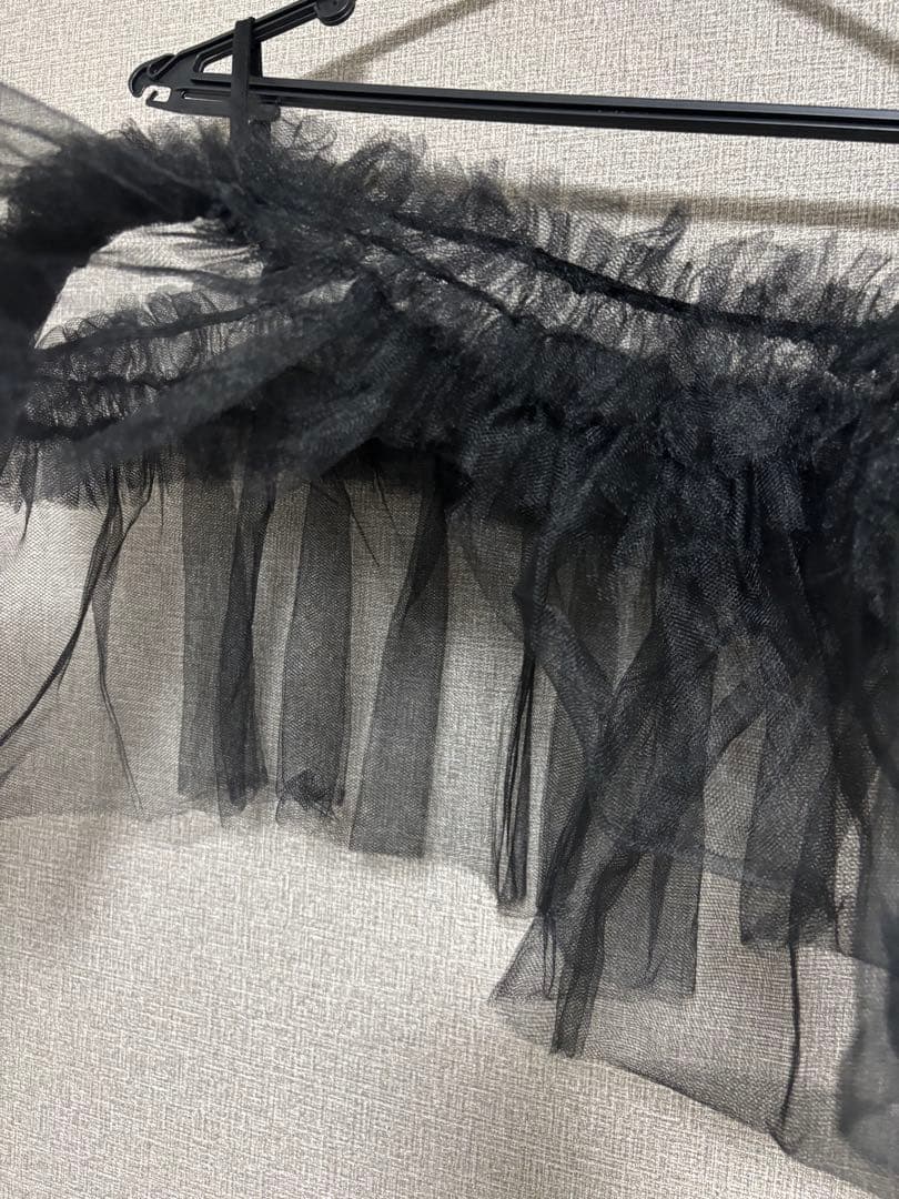 【@】LEJA 3WAYフラワーチュールアシンメトリーIラインドレス