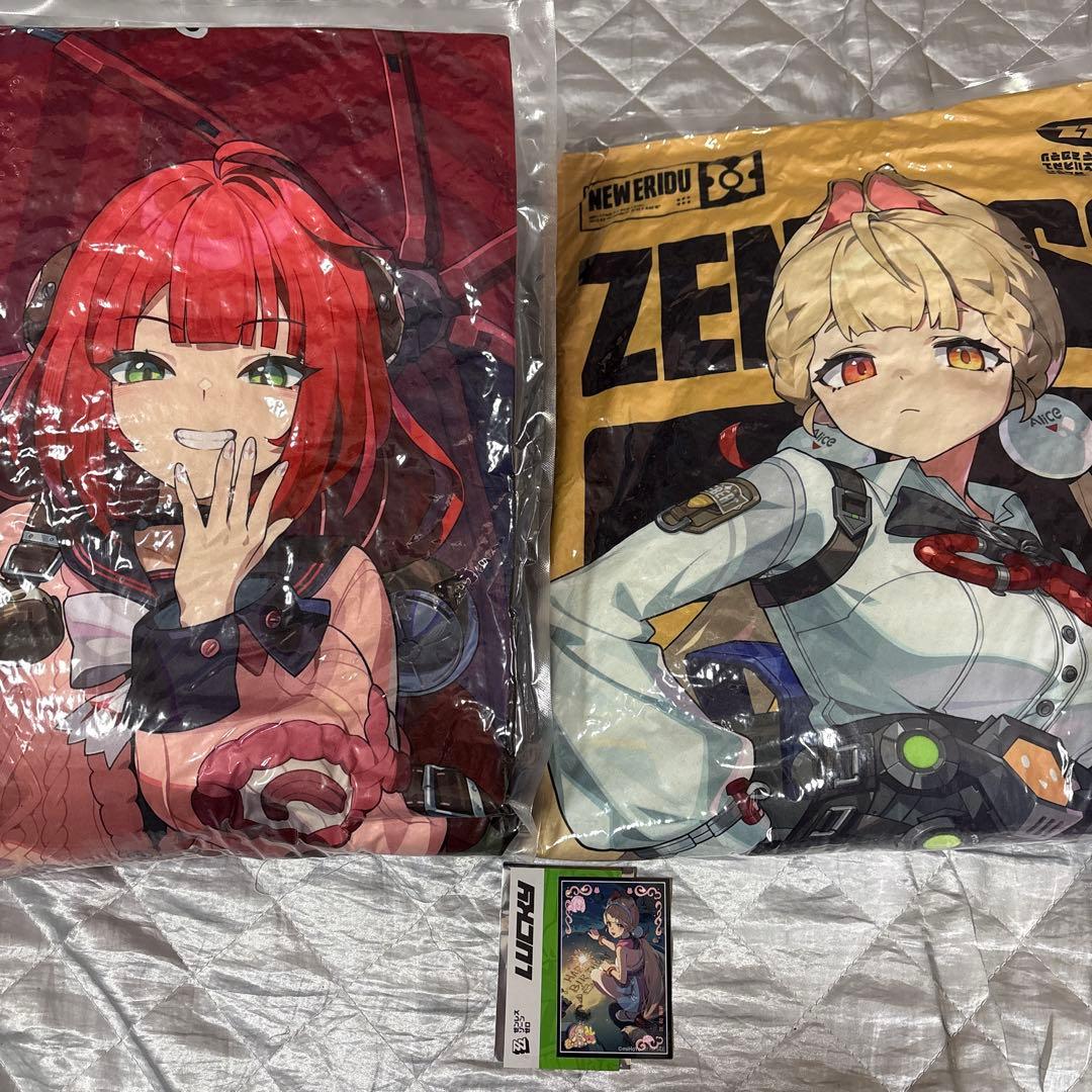 ゼンゼロ gigo 柚葉 アリス ビッグクッション ステッカー