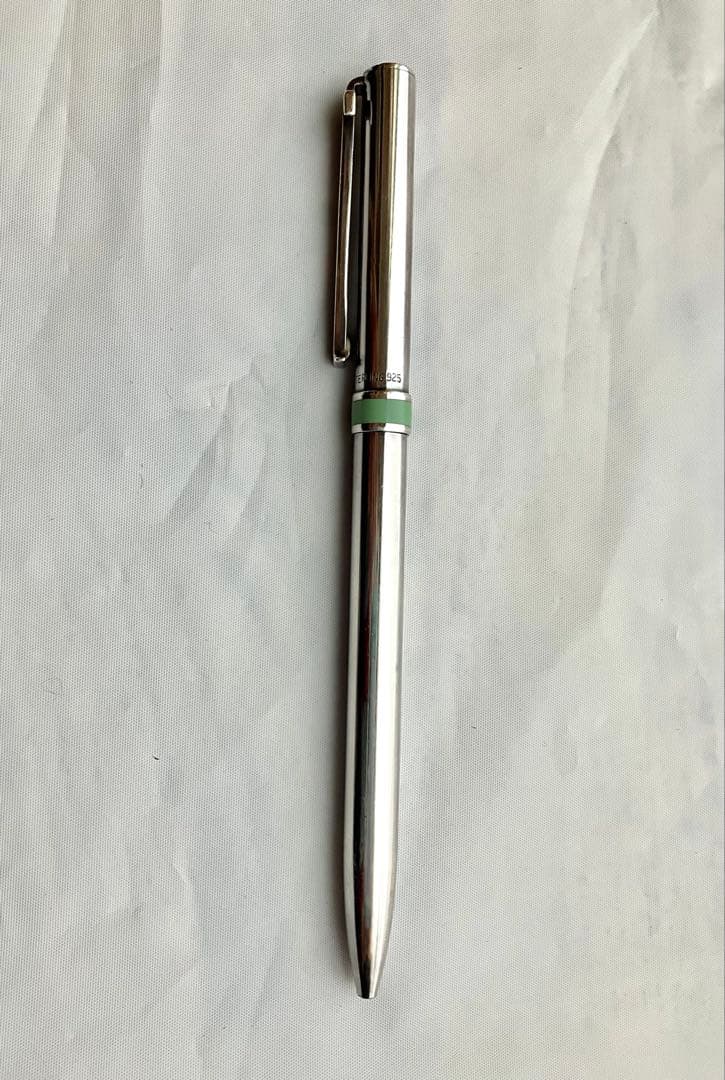 Tiffany Tボールペン シルバー クリップ付き