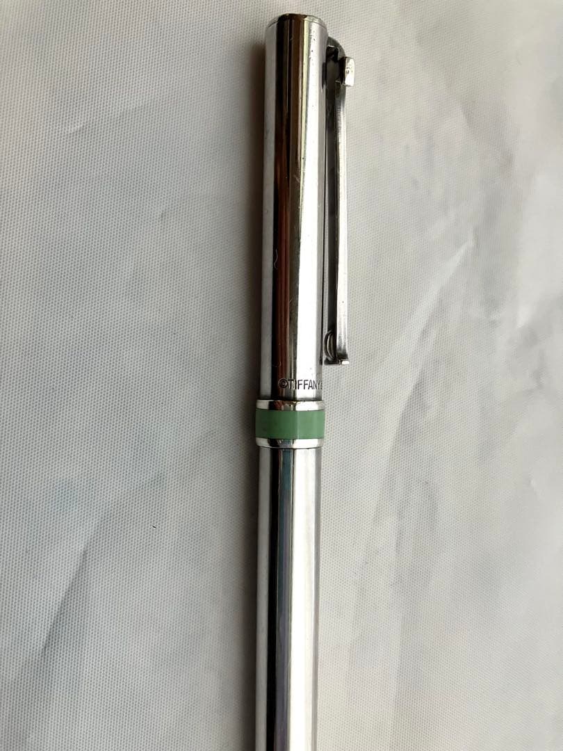 Tiffany Tボールペン シルバー クリップ付き