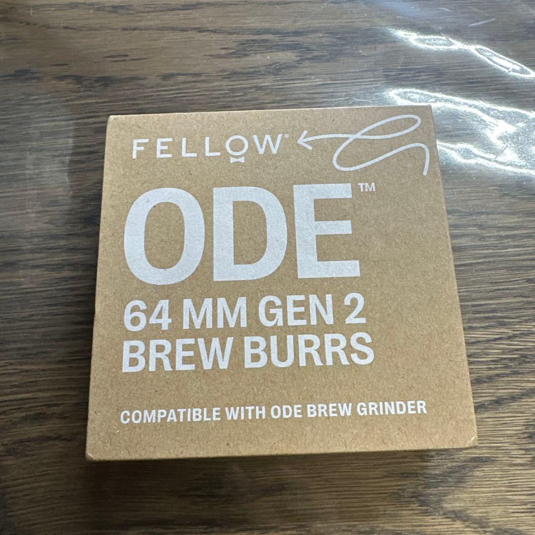 純正Fellow ODE 64 MM GEN 2 Brew Burrs 未使用