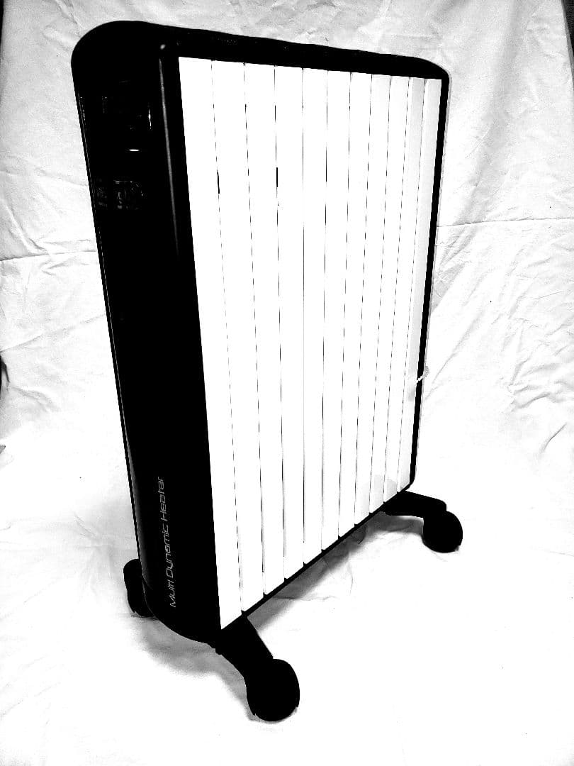 デロンギオイルヒーターMDH15-BK リモコン説明書10~13畳1500w強力