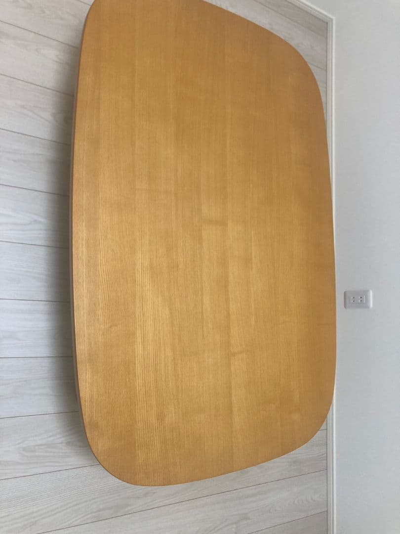 無印良品　タモ材　長方形コタツ