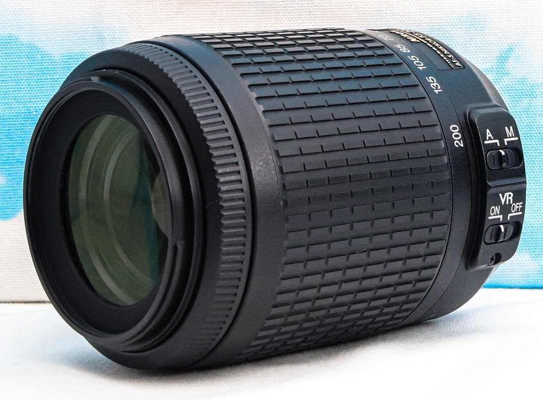 ニコン Nikon AF-S 55-200mm⭐️手振れ補正付き⭐️おでかけに