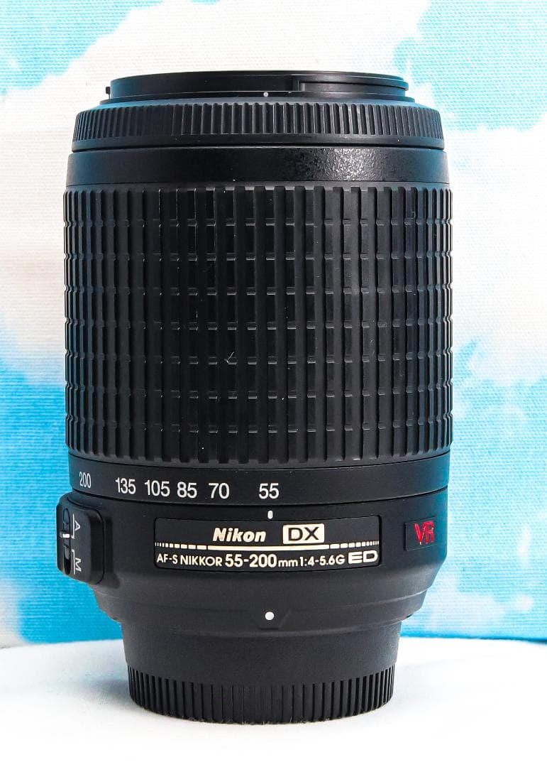 ニコン Nikon AF-S 55-200mm⭐️手振れ補正付き⭐️おでかけに