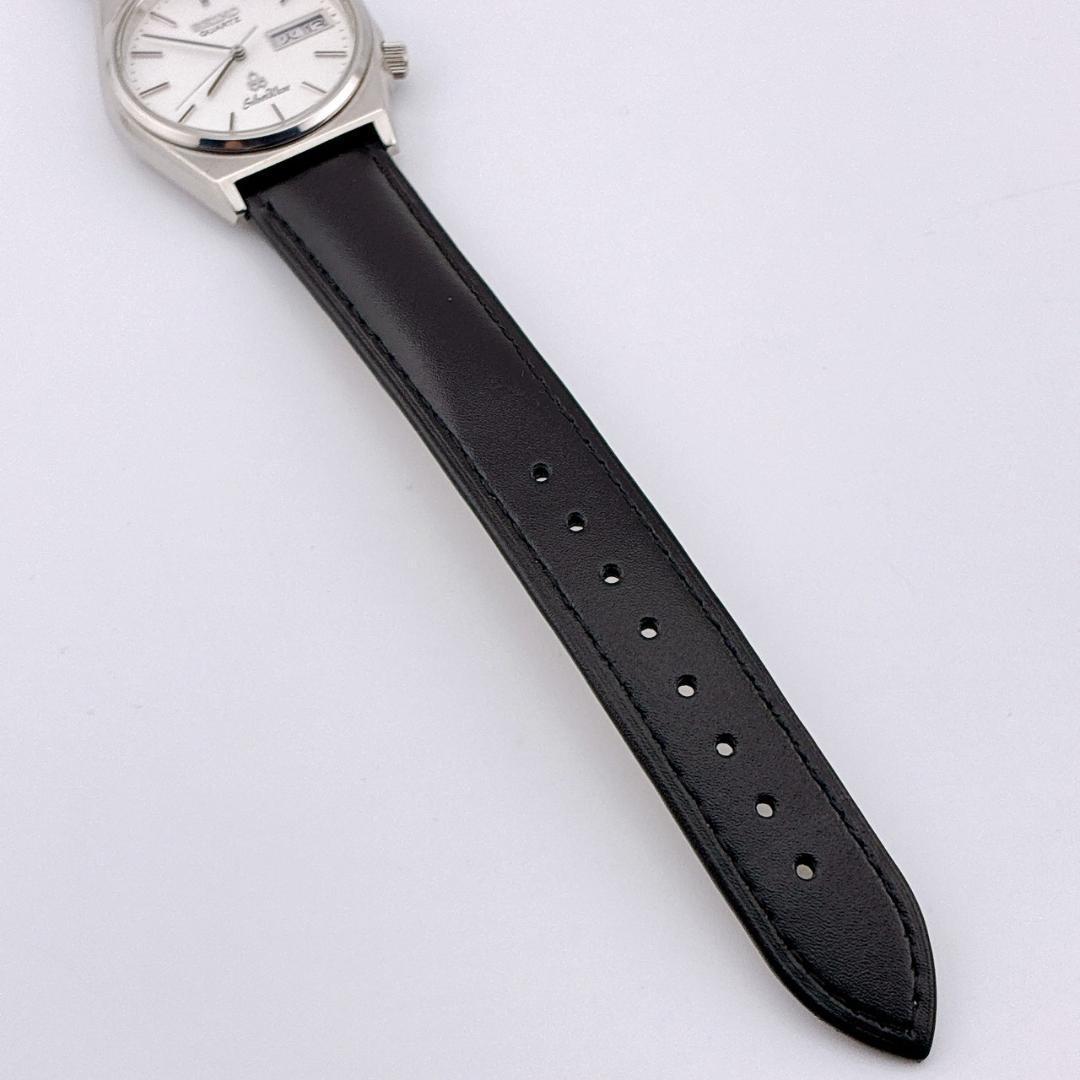 【電池交換済】SEIKO SilverWave　腕時計　新品ベルト　デイデイト