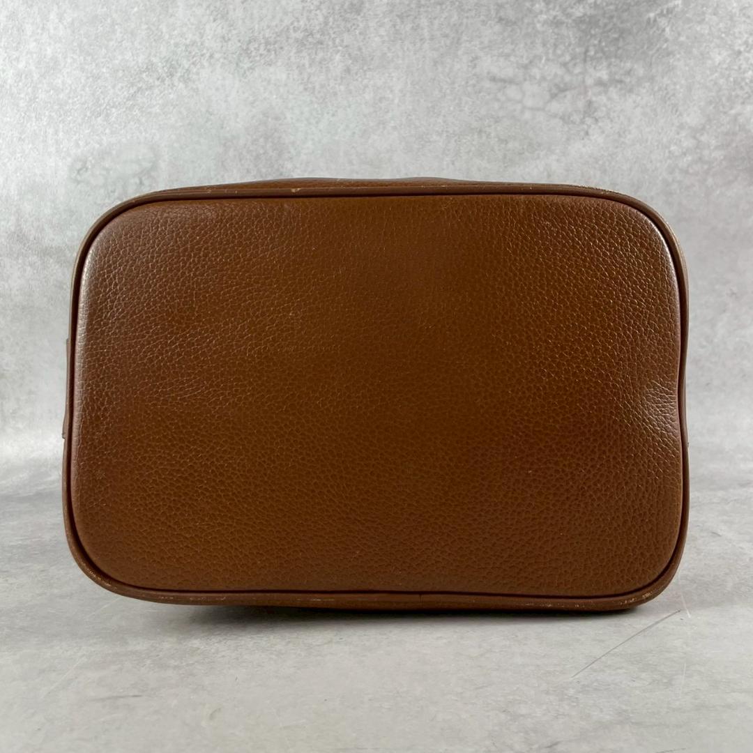 BURBERRY バーバリー 巾着ショルダーバッグ ノバチェック ポーチ付き本革