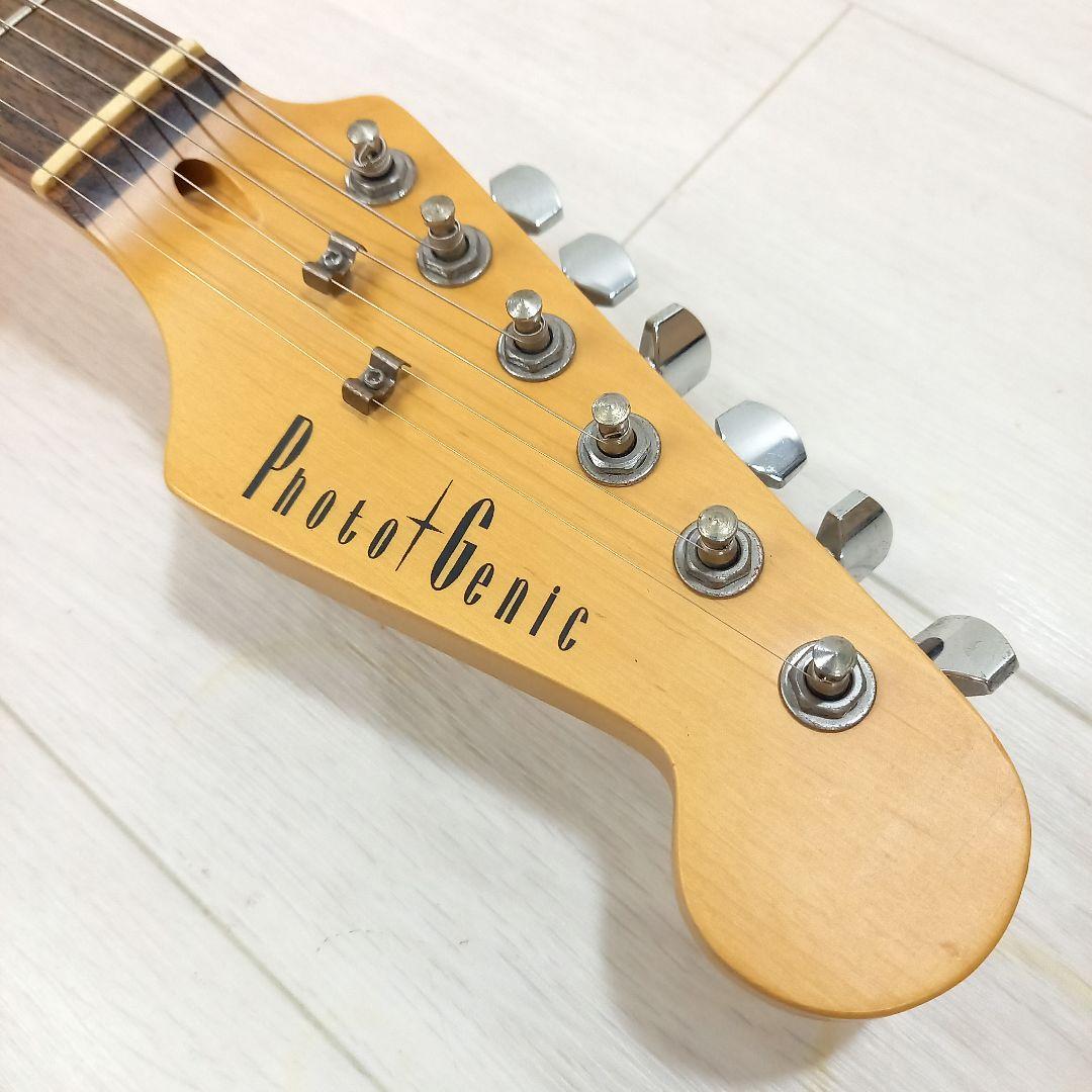 メンテ済✩PhotoGenic ストラトキャスター ビンテージホワイト